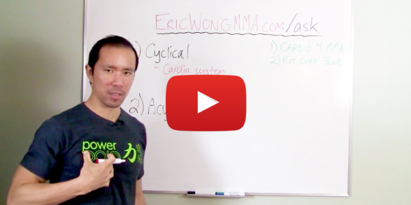 MMA Cardio | Training with Rotator Cuff Problems [ASK ERIC]