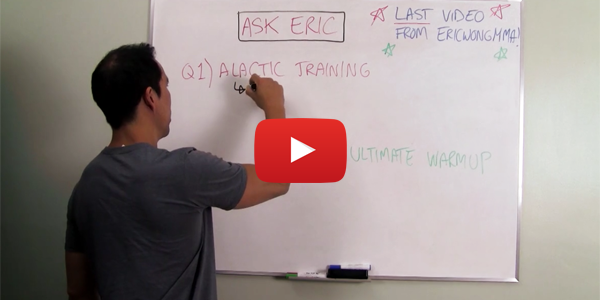Alactic System Training | Ultimate Warmup Before Fights [ASK-ERIC]