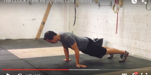 New Plank Variation: The Clock Plank
