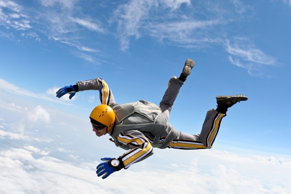 skydiving
