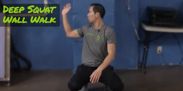 The Deep Squat Wall Walk